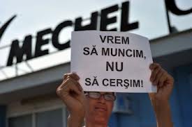 Angajatii Mechel Campia Turzii protesteaza pentru ca nu si-au primit salariile compensatorii