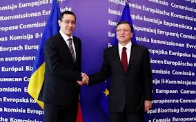 Premierul Victor Ponta la Bruxelles, pentru intalniri cu Jose Manuel Barroso, Herman van Rompuy si Johannes Hahn