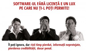 Pedeapsa pentru piraterie. Studiu BSA: 60% din programele de software instalate de români sunt fără licenţe.